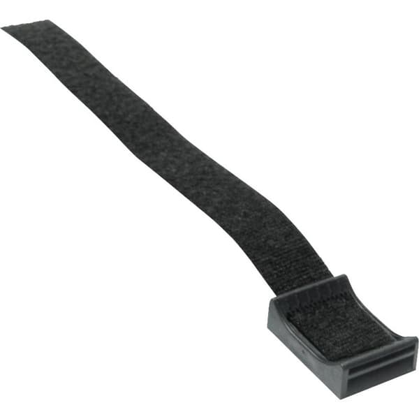 Hebotec Kardborreband-sockel för paketering, med sockel, för fastskruvning Statisk del och fleecedel (B x H) 10 mm x 15
