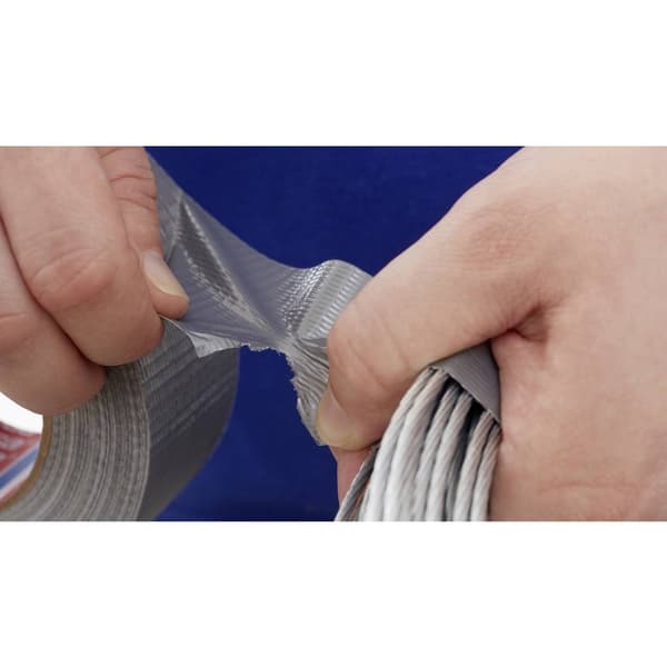 tesa 04610-00000-00 Tygtejp tesa® Professional Silver (L x B) 50 m x 50 mm 1 st