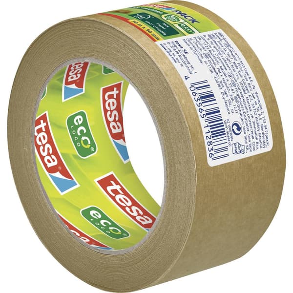tesa STANDARD ecoLogo® 58291 Packtejp Brun (L x B) 50 m x 50 mm 1 st