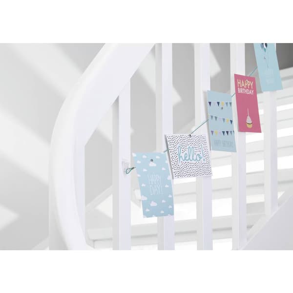 tesa POWERSTRIPS® Vidhäftande krok Small Transparent