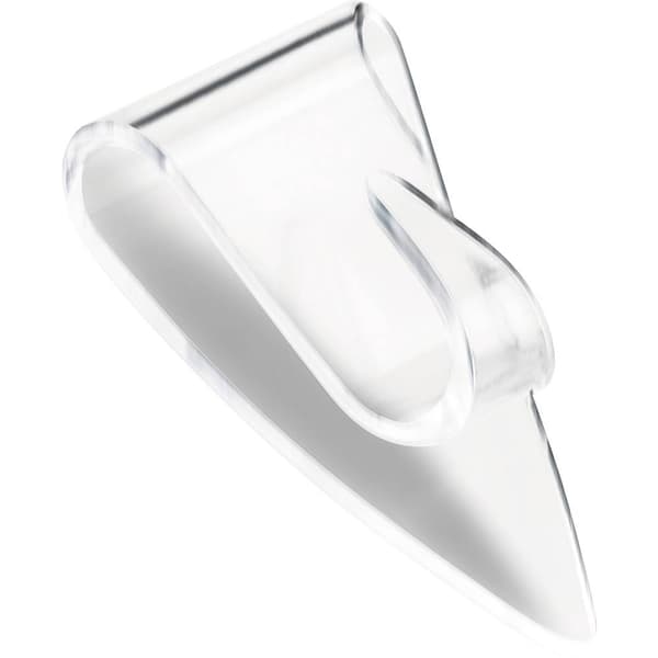 tesa POWERSTRIPS® Vidhäftande krok Small Transparent