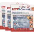 Miniatyrbild 1 av 6: tesa POWERSTRIPS® Vidhäftande krok Small Transparent
