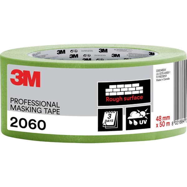3M PT206048 Målartejp 3M™ 2060 Ljusgrön (L x B) 50 m x 48 mm 1 st