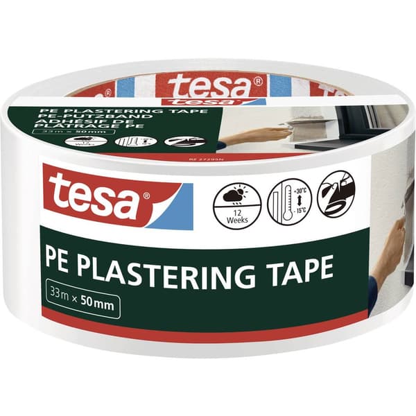tesa PE Putzband 55485-00000-00 Gipstejp Vit (L x B) 33 m x 50 mm 1 st