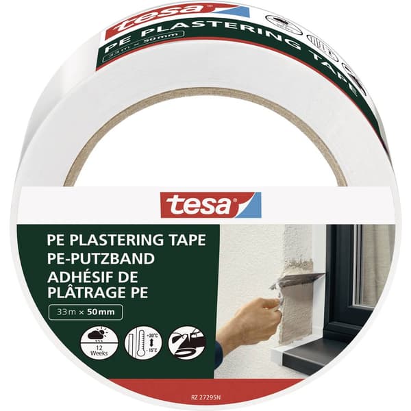 tesa PE Putzband 55485-00000-00 Gipstejp Vit (L x B) 33 m x 50 mm 1 st