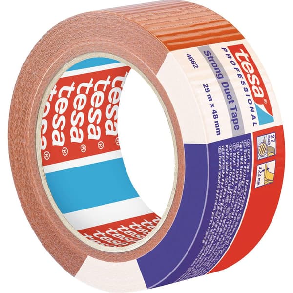 tesa Duct Tape STRONG 04662-00195-01 Repareringstejp Orange (L x B) 25 m x 48 mm 1 st