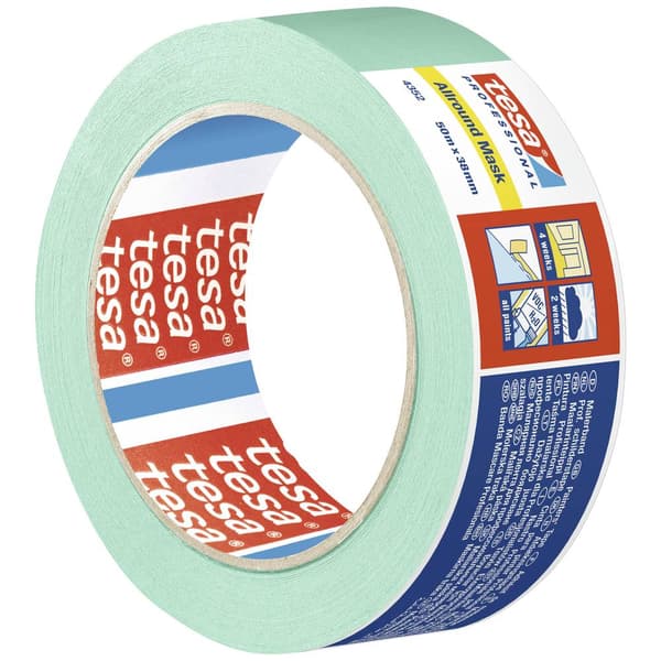 tesa ALLROUND MASK 04352-00003-00 Maskeringstejp Mint (L x B) 50 m x 38 mm 1 st