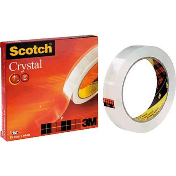 Scotch C6001966 Tejp Scotch® Crystal Clear 600 Transparent (L x B) 66 m x 19 mm 1 st