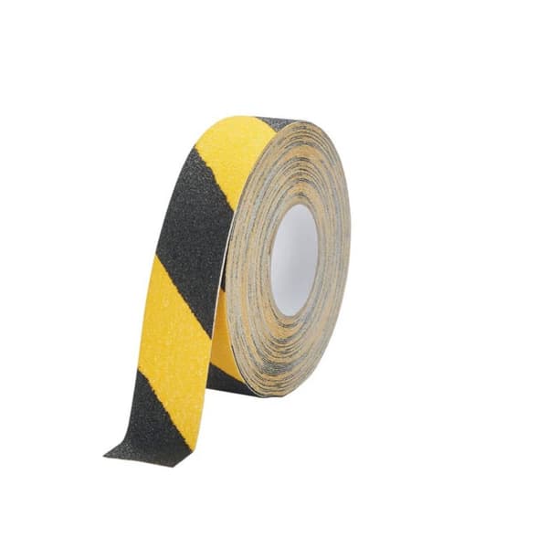 Durable DURALINE GRIP 1097130 Antiglidtejp Svart, Gul (L x B) 15 m x 50 mm 1 st