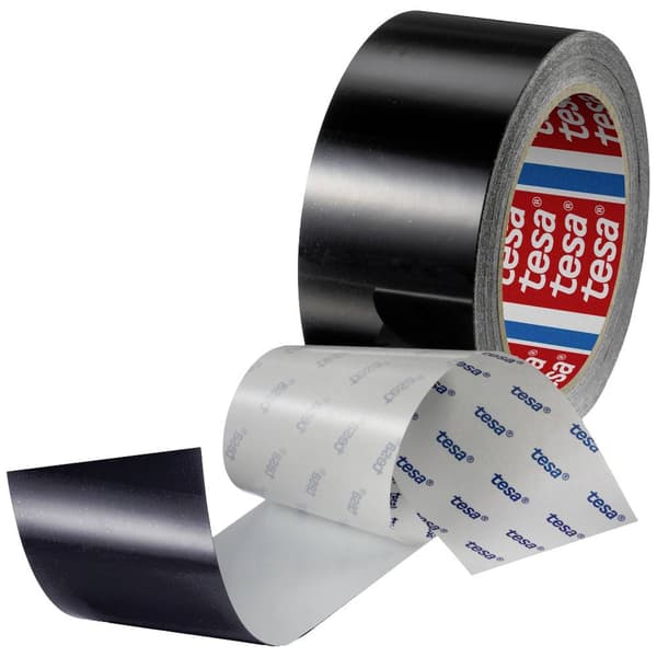 tesa ANTI-SCRATCH 60960-00000-00 Golvmarkeringstejp tesa® Svart (L x B) 20 m x 50 mm 1 st
