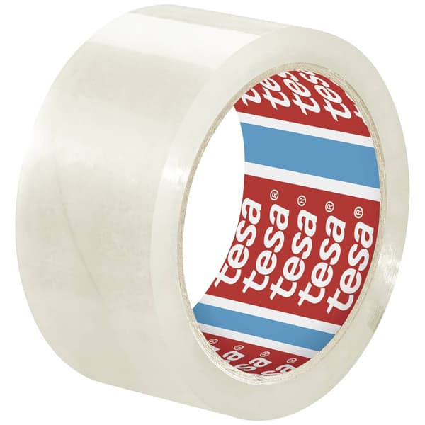tesa 58640-00500-00 Packtejp Transparent (L x B) 66 m x 50 mm 6 st