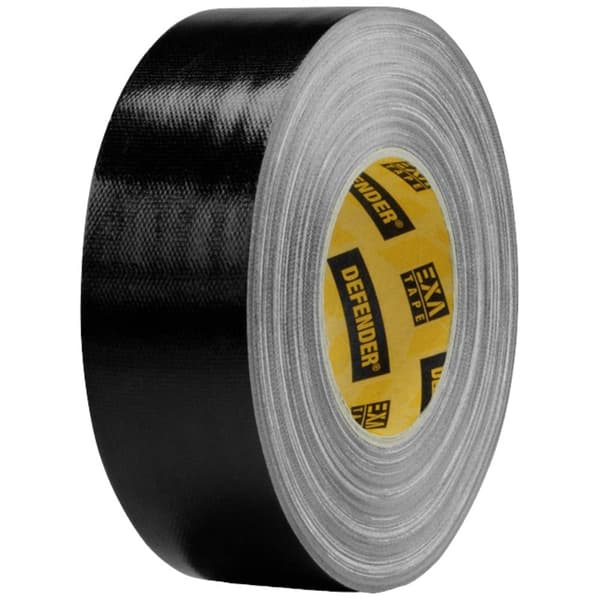 DEFENDER by Adam Hall EXA-TAPE B 50 ERGO-CORE DTEXAB50 Tejp Svart (glänsande) (L x B) 50 m x 50 mm 1 st