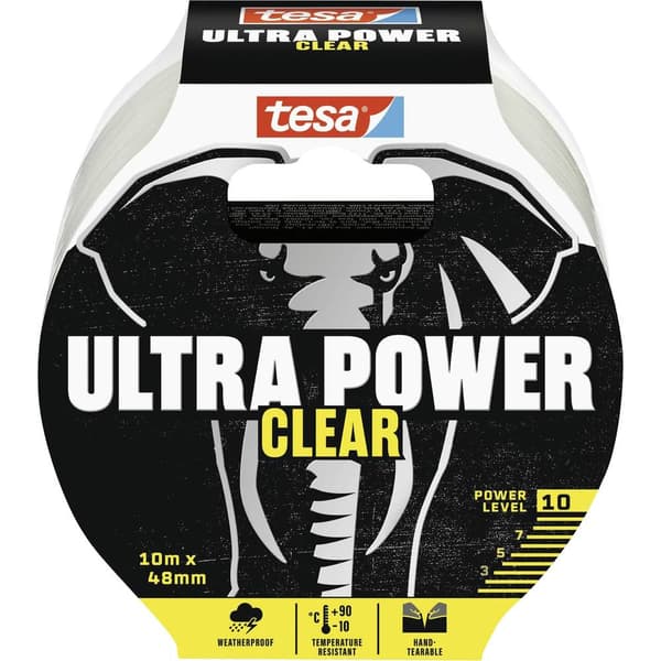 tesa 56497-00-01 Repareringstejp Transparent (L x B) 10 m x 48 mm 1 st