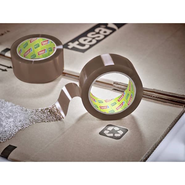 tesa ECO & ULTRA STRONG 58299-00000-00 Packtejp tesapack® Eco & Ultra Strong Brun (L x B) 66 m x 50 mm 1 st