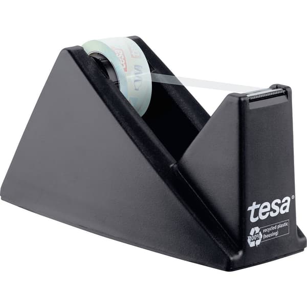 tesa ECO & CRYSTAL 59045-00000-00 Bordsdispenser Svart 1 st