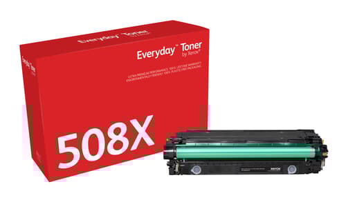 Xerox Tonerpatrone Everyday kompatibel mit HP 508X (CF360X / CRG-040HBK) - Black