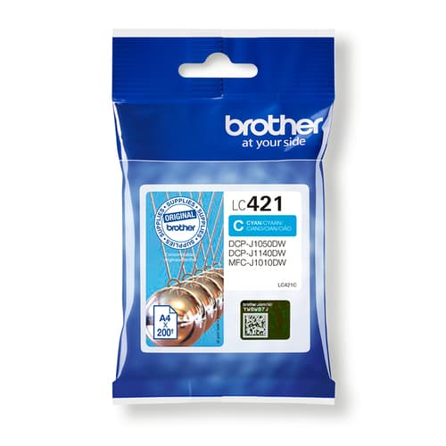 Brother LC421C | Ink Cartridges | Cyan