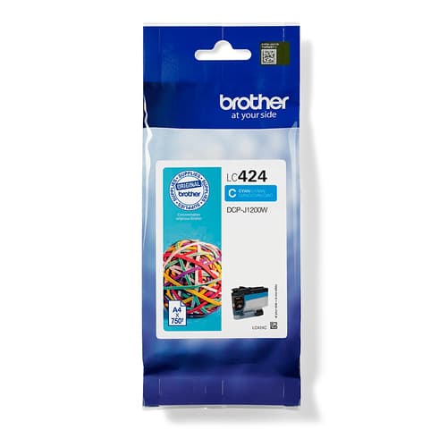 Brother LC424C Cyan 750 pages