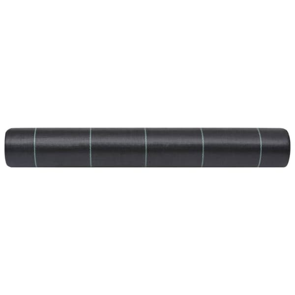 Ogräsmatta svart 2x10 m PP