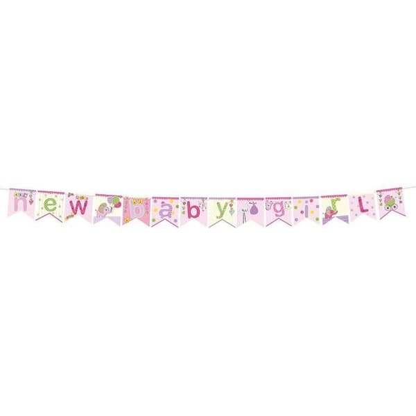Fanions - COLT - XM 117 - 5 m kedja - 14 flaggor - Glittrande strass
