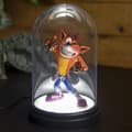 Miniatyrbild 4 av 4: Bell Jar Lampa - Crash Bandicoot - 20 cm - Figur under klocka - USB-anslutning - Blandat