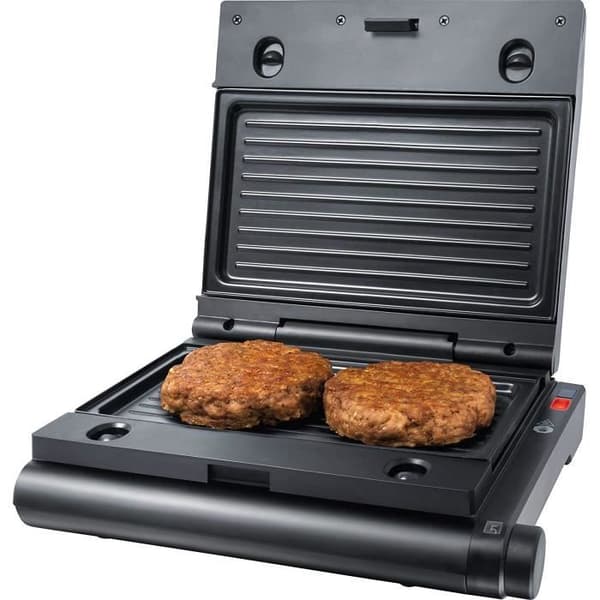 Sandwichgrill - COLT - XM 117 - Svart - 1100W - Justerbar temperatur upp till 210°C