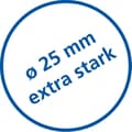 Miniatyrbild 4 av 4: Duschstångsstöd - WENKO - Aluminium - Svart - Ø 2/2,5 cm - Ska borras