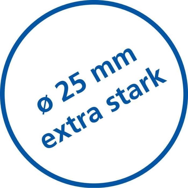 Duschstångsstöd - WENKO - Aluminium - Svart - Ø 2/2,5 cm - Ska borras