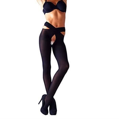 Bas collants - COLT - XM 117 - Storlek L/XL - Öppna vid entrebenet - 100% polyamid