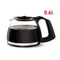 Miniatyrbild 3 av 4: Kaffemaskin - COLT - XM 117 - 6 koppar - 0,6 L - Svart - 600 W