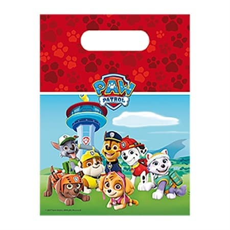 Paw Patrol festtaske - 6 stk