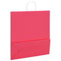 Miniatyrbild 9 av 11: vidaXL Kraftpapperspåsar 50 st med handtag rosa 45x17x48 cm