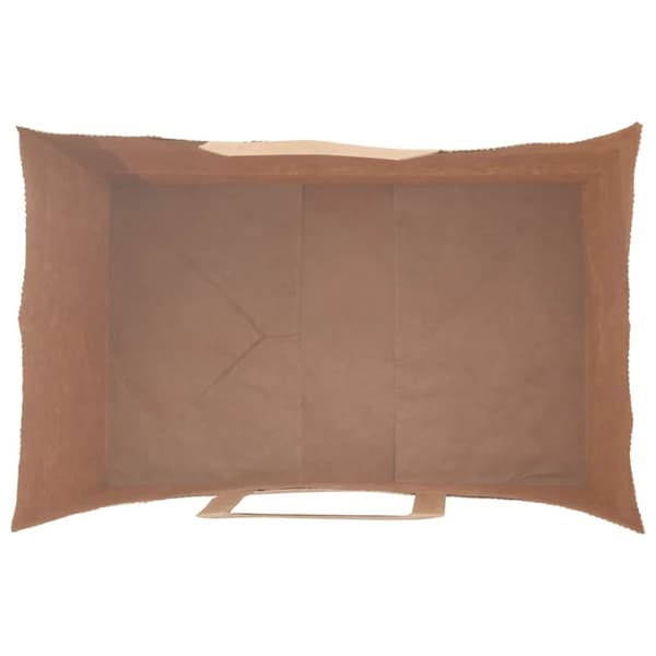 vidaXL Kraftpapperspåsar 50 st med handtag grön 26x17x25 cm
