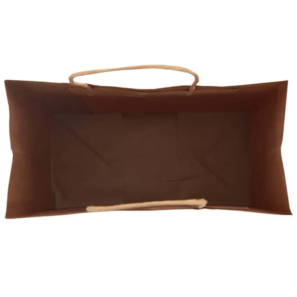 vidaXL Papperspåsar 250 st med handtag blå 21x11x31 cm