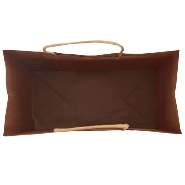 vidaXL Kraftpapperspåsar 250 st med handtag röd 21x11x31 cm