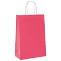 Miniatyrbild 3 av 11: vidaXL Papperspåsar 50 st med handtag rosa 21x11x31 cm