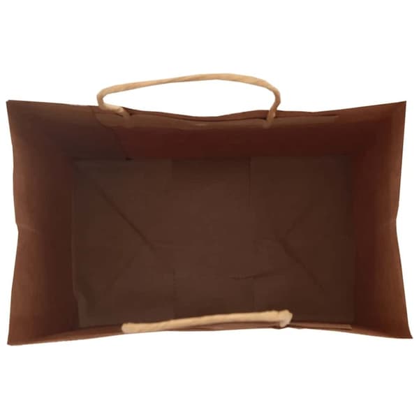 vidaXL Kraftpapperspåsar 250 st med handtag svart 26x17x25 cm