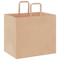Miniatyrbild 7 av 11: vidaXL Kraftpapperspåsar 50 st med handtag brun 32x22x28 cm