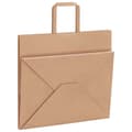 Miniatyrbild 9 av 11: vidaXL Kraftpapperspåsar 50 st med handtag brun 32x22x28 cm