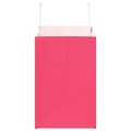 Miniatyrbild 6 av 11: vidaXL Kraftpapperspåsar 250 st med handtag rosa 26x17x25 cm