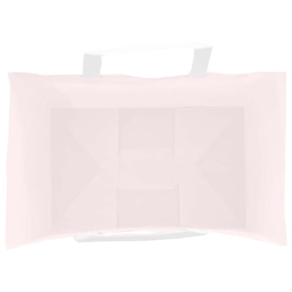 vidaXL Kraftpapperspåsar 250 st med handtag rosa 26x17x25 cm