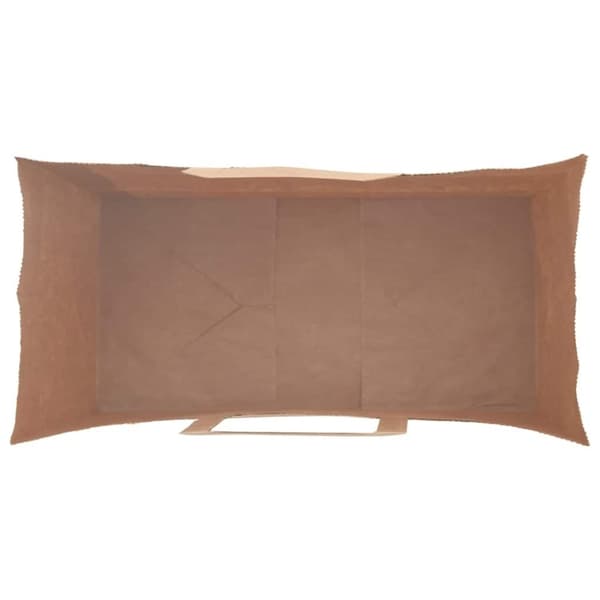 vidaXL Kraftpapperspåsar 50 st med handtag blå 18x8x22 cm