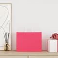 Miniatyrbild 2 av 11: vidaXL Kraftpapperspåsar 250 st med handtag rosa 32x17x25 cm