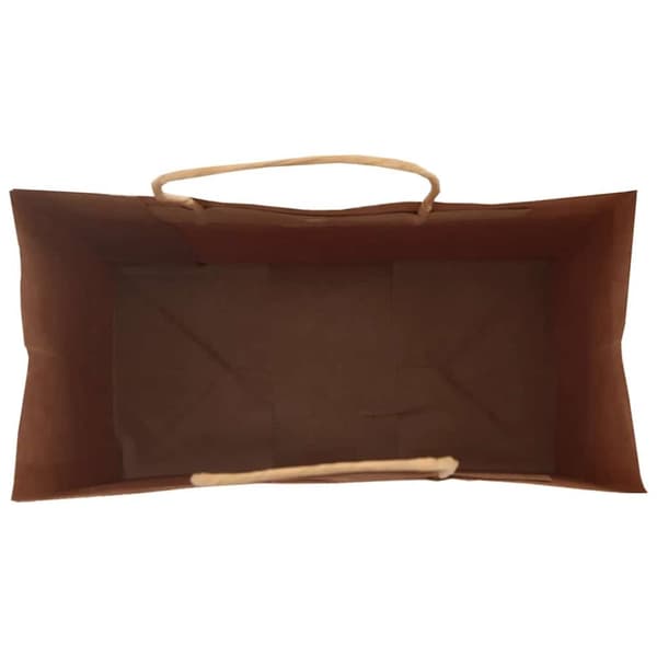 vidaXL Kraftpapperspåsar 50 st med handtag blå 32x17x44 cm