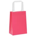 Miniatyrbild 4 av 11: vidaXL Kraftpapperspåsar 50 st med handtag rosa 15x8x21 cm