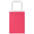 Miniatyrbild 5 av 11: vidaXL Kraftpapperspåsar 50 st med handtag rosa 15x8x21 cm