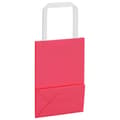 Miniatyrbild 9 av 11: vidaXL Kraftpapperspåsar 50 st med handtag rosa 15x8x21 cm