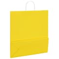 Miniatyrbild 9 av 11: vidaXL Kraftpapperspåsar 250 st med handtag gul 45x17x48 cm