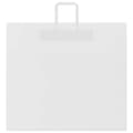 Miniatyrbild 5 av 11: vidaXL Kraftpapperspåsar 50 st med handtag vit 54x15x49 cm