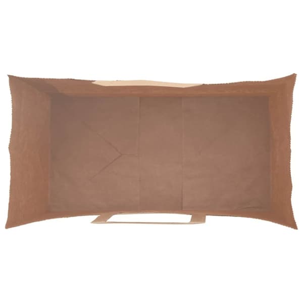 vidaXL Kraftpapperspåsar 50 st med handtag röd 21x11x36 cm